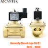 AICANTEK 1/2 "3/4" 1 "2" DN15 DN20 DN25 DN32 DN50 Valvola a sfera elettrica 12V 24V 220V 110V Elettrovalvola normalmente chiusa per acqua olio aria