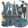 LANRIYUZ Display LCD intelligente indipendente a doppia zona, timer per irrigazione da giardino, kit spray per atomizzazione, sistema di raffreddamento a nebbia, controller per irrigazione