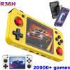 NONE R36H ARKOS Console di gioco portatile retrò Portatile 64G 128G Lettore video tascabile Schermo IPS da 3,5 pollici R36S paesaggio Regalo per bambini