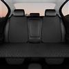 NONE Cuscino per seggiolino auto, lino universale per tutte le stagioni, coprisedile per conducente, vita piccola, set da tre pezzi monopezzo, mezzo pacchetto