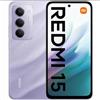 XIAOMI Smartphone Xiaomi Redmi 15 8GB/ 256GB/ "/ Viola /Titan Grey / Nero (Nuovo) 3 anni di garanzia europea