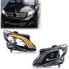xunder Fari a LED per Mercedes Benz Vito Metris 2016-2023 Proiettore di indicatori di direzione sequenziali Lampade anteriori Coppia di gruppi
