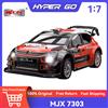 BEYONDSKY Hyper Go MJX 7303 1/7 RC Auto 4WD 60KM/H Brushless ad alta velocità Off-Road Racing C3 Simulazione Citroen Drift Car Auto da arrampicata