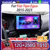 NONE Autoradio Android 16 per Fiat Tipo Egea 2015-2023, 2din con Carplay, Lettore Multimediale GPS Stereo, Senza DVD, Wifi 5G