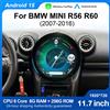 NONE Autoradio Android per BMW MINI R56 R60 2007-2016 Lettore multimediale Supporta CarPlay, Android Auto, Navigazione GPS, Bluetooth5.0