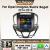 Hizpo 9.7 "Carplay Android 13 autoradio per Opel Insignia Buick Regal 2014 - 2018 per Tesla Style schermo verticale GPS 4G BT 7862