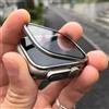 NONE Protezione dello schermo in vetro temperato per Apple Watch Ultra 3 49mm Anti-graffio HD Paraurti in metallo Pellicola completa per iWatch Ultra 3 2 1 49mm