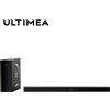 ULTIMEA Skywave F30 Soundbar 3.1.2Ch 300 W Dolby Atmos Soundbar 5.25 '' subwoofer cablato home theater per TV
