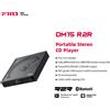 FiiO DM15 Lettore CD Stereo Portatile con DAC R2R a 24 bit, Uscita ad Alta Potenza, Audio HiFi USB/CD, Display HD