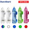 ShareShark 5 pezzi Lampada da pesca subacquea Mini lampada trappola per pesci Lampada da pesca a LED Pesca in mare Crankbait colorato per acque profonde