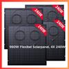 Pannello solare flessibile IP67 mono cellulare 240W 19,6VDC 4PCS 960W Modulo fotovoltaico esterno per sistema di ricarica per barche camper balcone