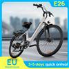 Urlife Peak 750W E26 Bici elettrica 26x2" Pneumatici per pendolari 48V 10,4Ah Velocità della batteria rimovibile Display LCD a 7 velocità