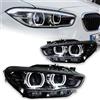 AOKEDING Faro anteriore per BMW serie 1 F20 F21 Автомобиль Т®вары Lampada frontale Hella 12V Luci a LED Accessori auto 2015-2018