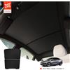 YZ Parasole YZ per Tesla Model 3 Y Highland Juniper 2025-2026, Tettuccio Nero con Protezione Solare a Nido d'Ape in Grafene per Vetro Anteriore e Posteriore