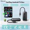 OTTOCAST 2026 Play2Video Ultra Adattatore Wireless CarPlay Android Auto per Netflix YouTube Wi-Fi per Chevrolet Ford VW Toyota Benz