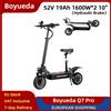 NONE Monopattino Elettrico Boyueda Q7 Pro 1600W*2 52V 19Ah 10" per Adulti, Pieghevole, per Pendolarismo Urbano, con Blocco a Chiave, Freno Idraulico, 70km/h