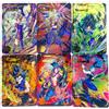 Bandai Set di 54 Carte da Collezione Dragon Ball Z con Incisione Laser, Super Saiyan Heroes Battle Card, Ultra Instinct Goku Vegeta