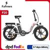 Fafrees F20 Bicicletta Elettrica Pieghevole per Adulti da 20", Batteria Rimovibile 36V 18Ah, 25km/h e 90km di Autonomia