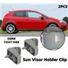 NONE Clip di fissaggio universale per parasole auto 735411088 per Fiat Grande Punto e auto simili, accessori auto, clip di fissaggio, accessori