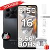 DOOGEE Note 56 VIP Edition, ultimo smartphone Android 16, batteria da 6150mAh, 24GB di RAM (3 + 21), 64GB di ROM, telefono cellulare.