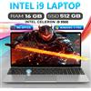NONE Notebook portatile Windows 11 Pro Intel Core i9-9900 Computer portatile da 15,6 pollici Schermo HD 16 GB di RAM 1 TB 2 TB SSD PC portatili