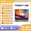 Firebat U6B Laptop AMD R5 6600H DDR5 16GB 512GB SSD 16 pollici 2.5K 120hz IPS Windows 11 Type-C WIFI6 Notebook con tastiera full-size