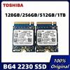 Toshiba SSD Toshiba BG4 2230 originale da 1TB, 512GB, 256GB, 128GB NVME PCIe 3.0x4, unità a stato solido per desktop e laptop.