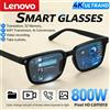 Lenovo Occhiali Smart AI Lenovo con Traduzione AI, Fotocamera HD 8MP, Riprese 4K, Chiamate Bluetooth, Registrazione Audio, Musica - Nuovi Occhiali da Sole Smart 2026
