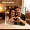 NONE Blocchi Fotografici Personalizzati Yakure—pezzi decorativi unici per case e animali domestici—costituiscono regali speciali adatti per coppie, amici