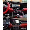 YANFU Sistema Multimediale Android per Auto Alfa Romeo Giulia Stelvio 2016-2021, Schermo Touch, GPS, Navigazione, Carplay, Musica, Radio