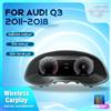 NONE Cruscotto digitale Navicluster da 12,3 pollici per Audi Q3 anni 2011-2018, supporto Carplay HDMI, pannello LCD, tachimetro, Virtual Cockpit