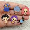 Bandai 10 Pezzi Decorazioni per Ragazze in Stile Coreano, Ciondoli in Lega con Personaggi Anime, Accessori Creativi per Gioielli Fai-da-Te per Bambini