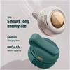 NONE Mini ventilatore senza pale Whirlwind con design portatile a pulsante, ricarica USB, silenzioso, per casa e viaggi all'aperto