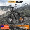 NONE Aairsk X5 Bici Elettrica da Montagna per Adulti, Motore Potente, Batteria 48V 15Ah, Bicicletta Elettrica per Uso Esterno, Pneumatici 20*4.0'