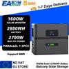 NONE Sistema Solare da Balcone 1600W 2400W con Batteria LiFePO₄ da 2.88kWh/2.4kWh, Micro Inverter Ibrido Plug & Play, Controllo APP AI Tibber, Funzione UPS per Casa, Giardino, Appartamento