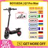 NONE Monopattino Elettrico BOYUEDA Q7 Pro Max, Motore 1600W*2, Batteria 52V 28AH, Pneumatici da 10 Pollici, Velocità Massima 70km/h, Autonomia 110km, Display LCD, Freni a Disco Idraulici Doppi,