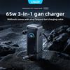 Anker A1339 Power Bank 3-in-1 GaN 65W Caricatore Rapido con Spina Integrata Batteria Esterna Portatile per Viaggi Consentita in Aereo