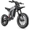 Shengmilo Bicicletta Elettrica per Adulti Shengmilo S900 1500W E-bike con Batteria 60V30Ah, Bici Elettrica da Montagna con Pneumatici Fat da 20x4.0 Pollici, E-bike Fuoristrada
