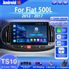 winpilo Android 16 Carplay per Fiat 500L 2012-2017, Lettore Multimediale Auto con Navigazione GPS, Schermo Touch e WIFI