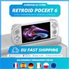 Retroid Pocket Console di Gioco Portatile Retroid Pocket 6 con Schermo AMOLED da 5,5" a 120Hz, Uscita DP 4K 60fps, Processore Snapdragon 8 Gen 2, Ricarica Rapida 27W