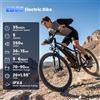 iScooter Bicicletta elettrica iscooter EB3S, 250W, 36V15Ah, batteria rimovibile, autonomia assistita di 60-80 chilometri o più, bicicletta elettrica da città da 26 pollici.