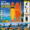 funwater Tavola da Stand-Up Paddle gonfiabile Funwater 335*84*15 cm con tappetino antiscivolo in EVA per elevata stabilità Adatta ad adulti e ragazzi di tutti i livelli di abilità Ideale per yoga acquatico,