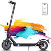 NONE Monopattino Elettrico Pieghevole 800W, Pneumatici Fuoristrada da 10 Pollici, 25-35km/h, Batteria 48V, Doppia Sospensione, Display LED, Carico 120kg