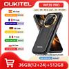 OUKITEL WP39 PRO Telefono Rugged 5G Sbloccato 2025-36GB+512GB/2TB, Batteria 11000mAh (33W), Display FHD+ da 6.6'', Smartphone Robusto