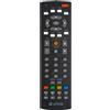 NONE Telecomando Universale UNICO 8-in-1 per TV - Nero | Compatibile con TV LCD LED, VCR, DVD, SAT, AMP, Hi-Fi, DVB-T, AUX | Portata 8M
