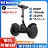 Ninebot Monopattino Elettrico Originale Ninebot By Segway Mini Pro 2 con Stock EU, Velocità 18km/h, Autonomia 35km, Monociclo Autobilanciante Compatibile con Kit Gokart