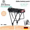 EFFIVOLT Batteria Posteriore per E-Bike 36V 13AH 15AH 17.5AH 21AH Litio 18650 21700 48V 14Ah per Bicicletta Elettrica 250W 350W 500W 750W 1000W