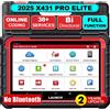 LAUNCH 2026 LAUNCH X431 PRO ELITE Strumento Diagnostico Auto Senza Bluetooth, Scanner OBD OBD2, CAN FD/DOIP, Codifica ECU, Controllo Bidirezionale, 31+ Funzioni di Reset