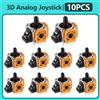 TECTINTER 10 Pezzi Joystick Analogico 3D per Controller PS5/PS4/Nintendo Switch Pro, Parti di Ricambio per Riparazione, Accessori per Gamepad