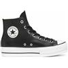 CONVERSE CHUCK TAYLOR ALL STAR PLATFORM LEATHER HI TOP DONNA